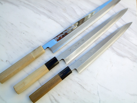 Sushimesser - Yanagiba - Sashimi zum Filetieren von Fisch für Sushi